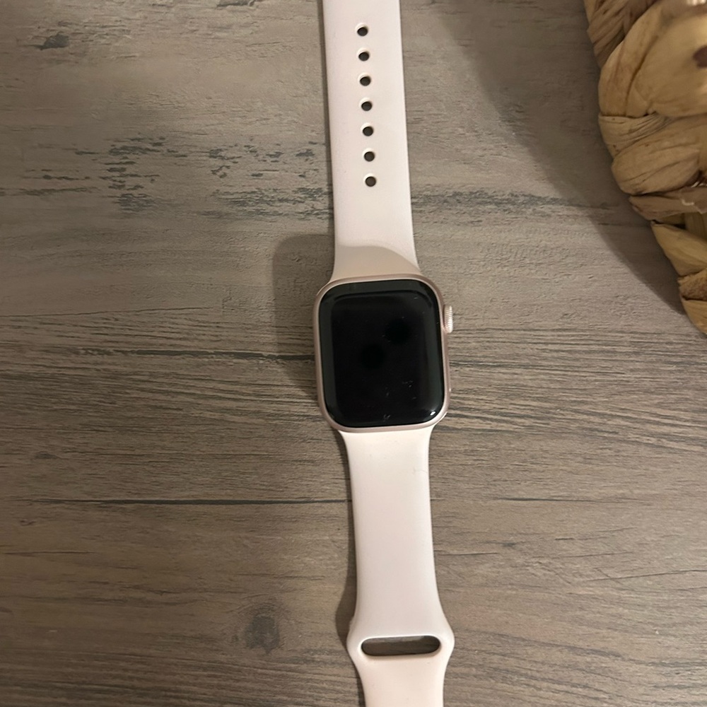 Smart Wearable with White Band